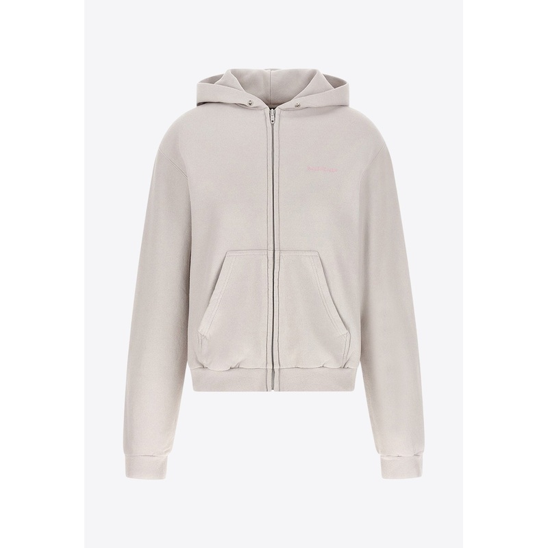Classic Zip-Up Hooded Sweatshirt