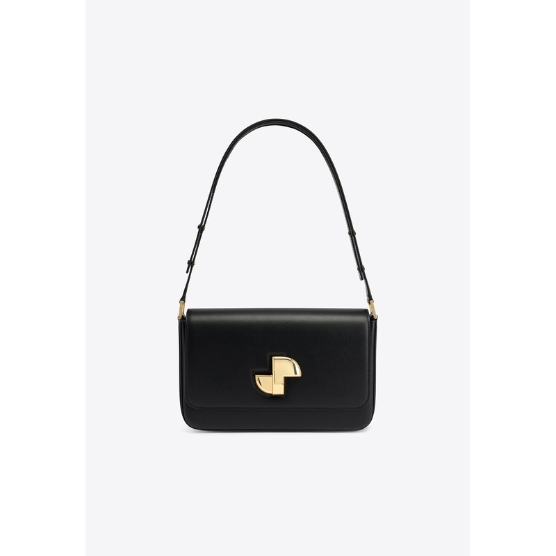 Le Lock Leather Shoulder Bag