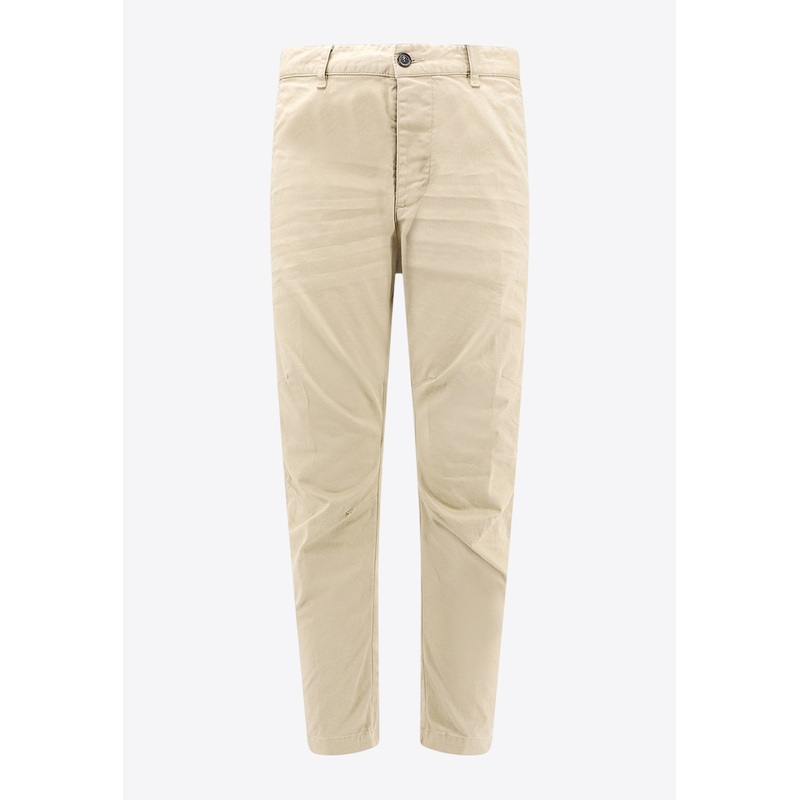 Logo Patch Chino Pants