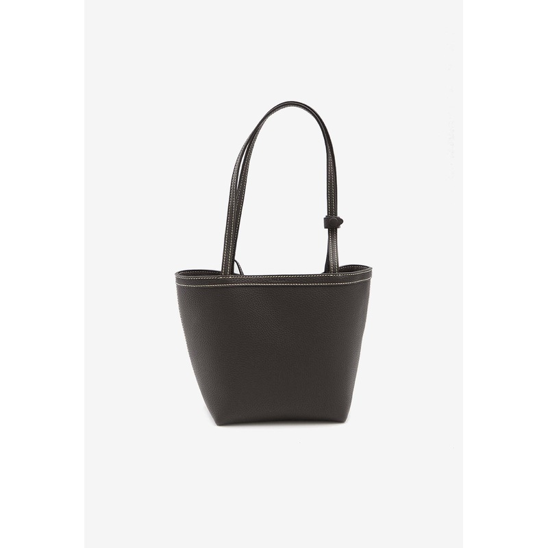 Medium Park Stitch Grained Leather Tote Bag