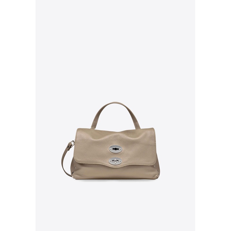 Small Postina Leather Shoulder Bag