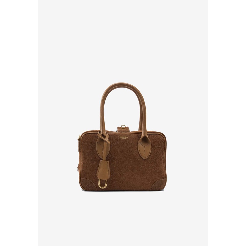 Vita Suede Top Handle Bag