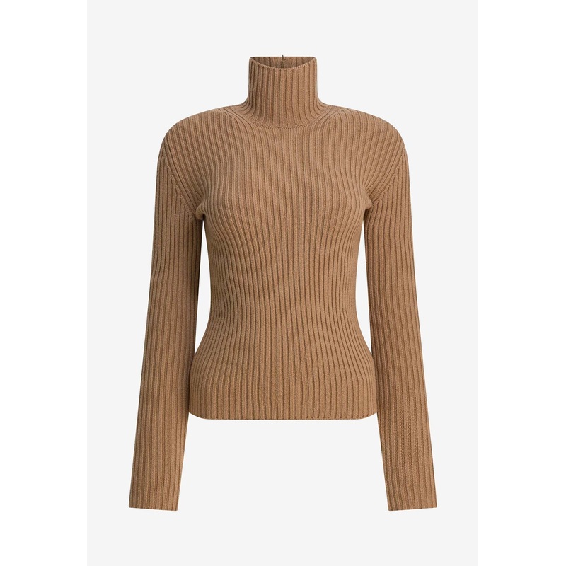 Aral Cashmere-Blend High-Neck Sweater