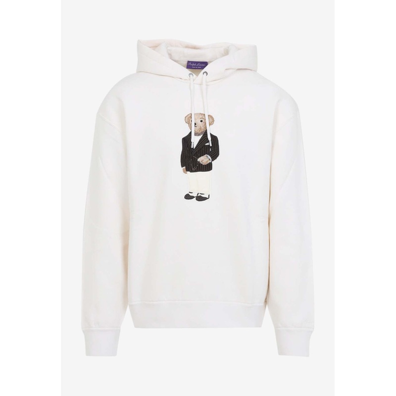 Bear Logo Hooded Sweatshirt