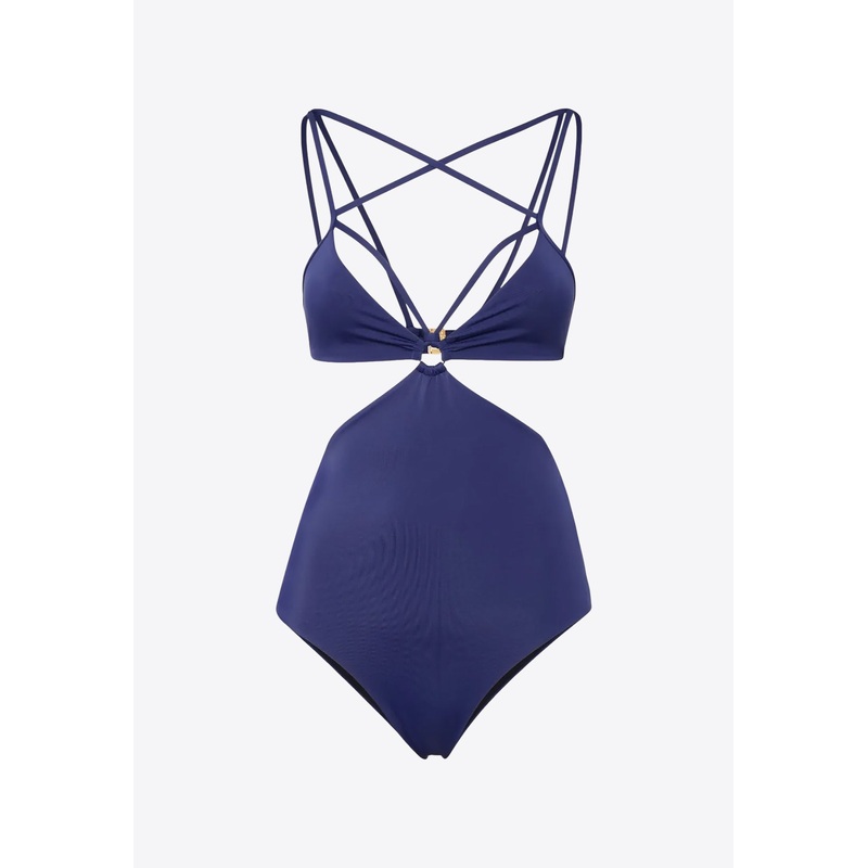 Bondage Cut-Out One-Piece Swimsuit