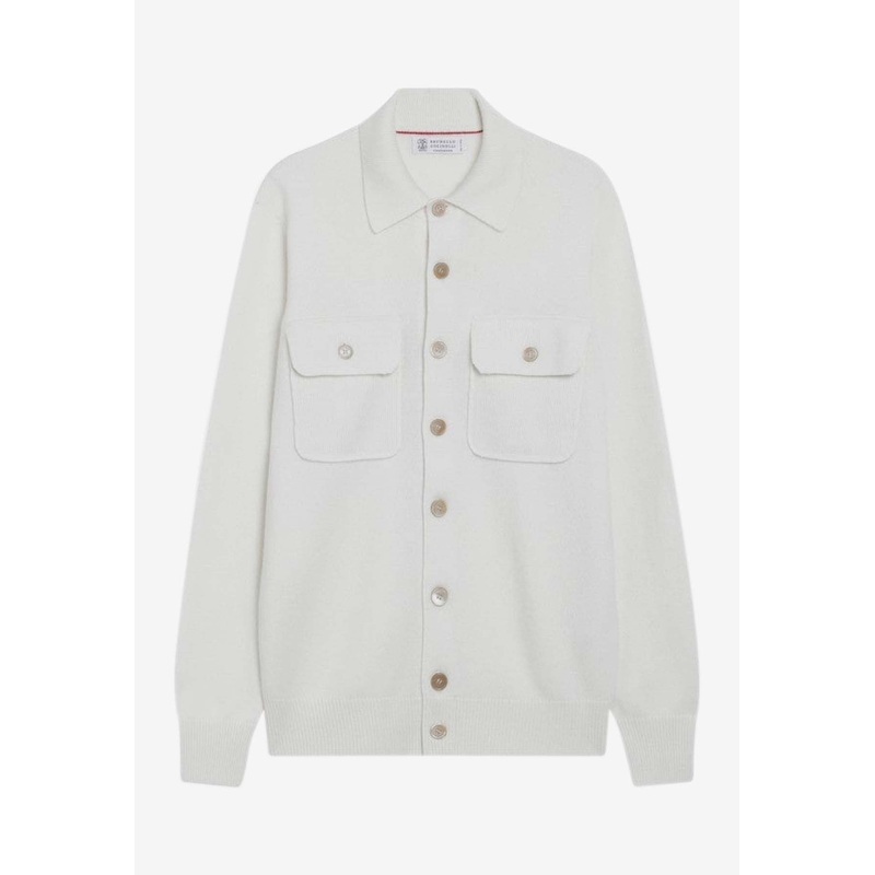 Cashmere Buttoned Cardigan