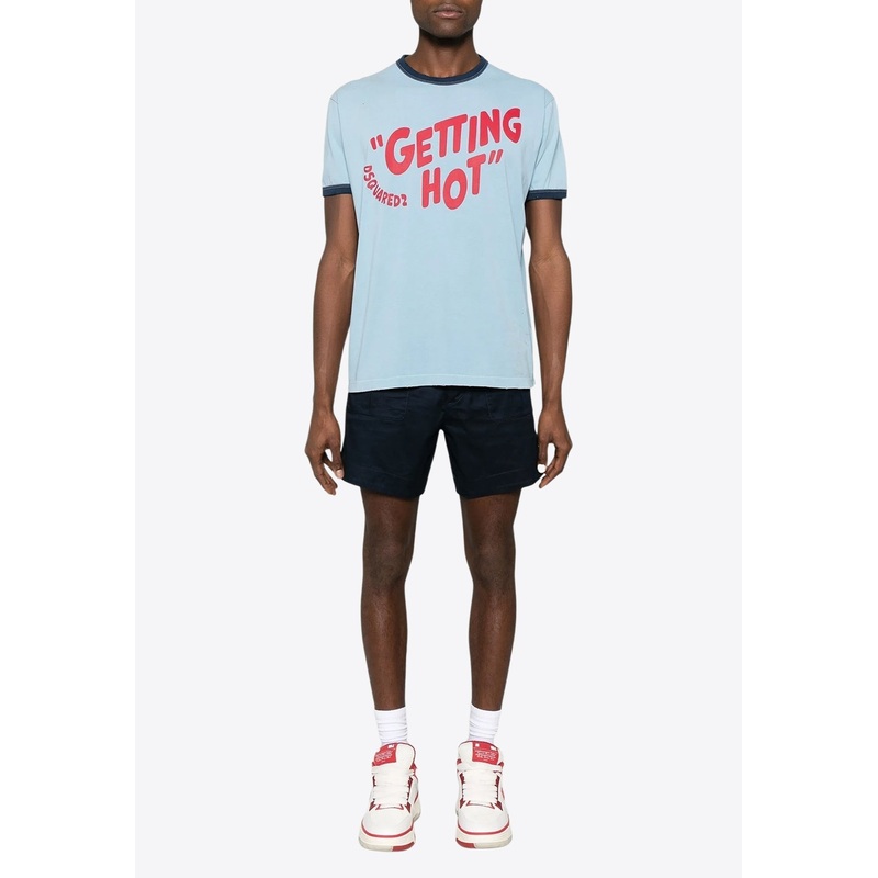 Getting Hot Print T-shirt