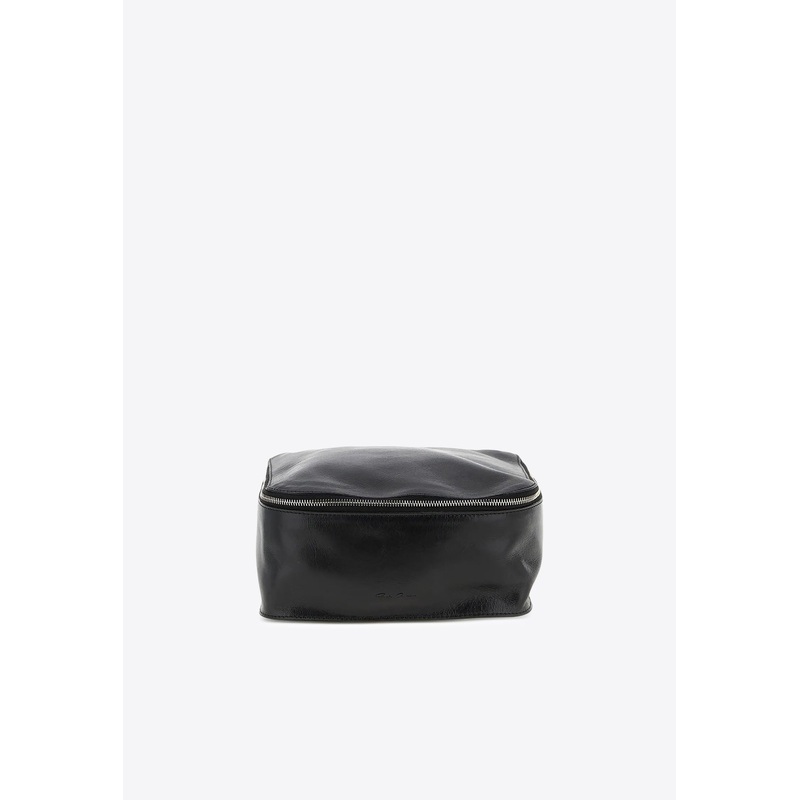 Leather Make-Up Bag