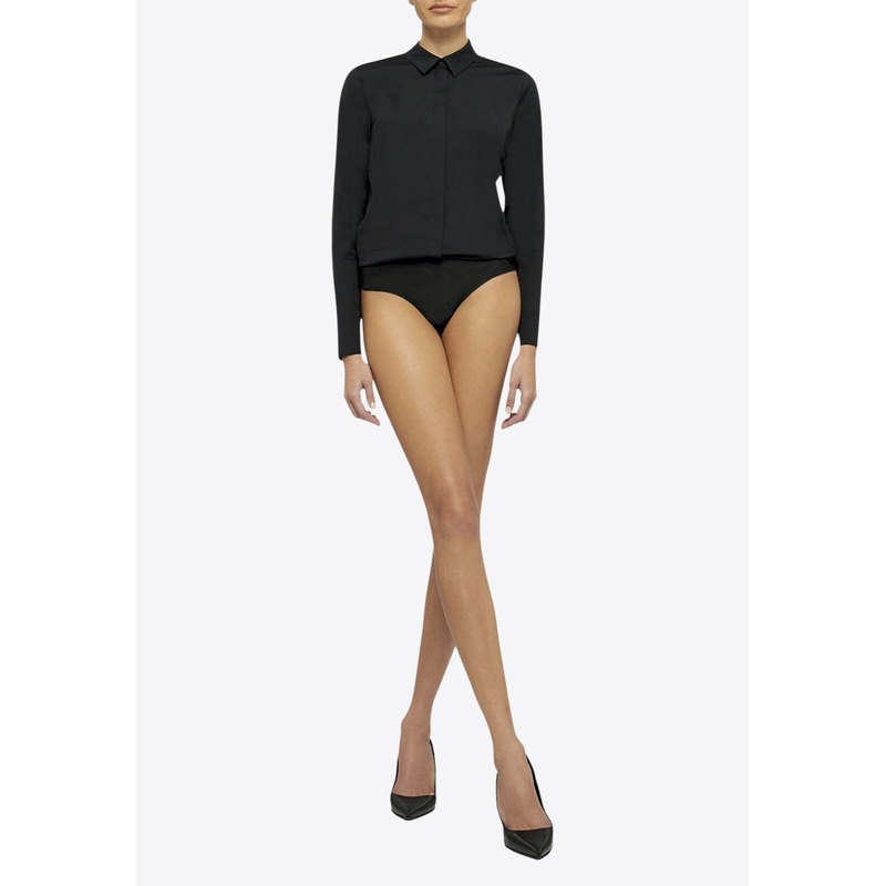 Long-Sleeved Shirt Bodysuit