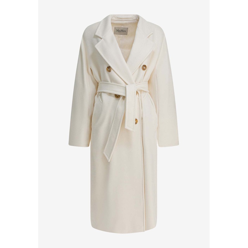 Madame Double-Breasted Wool-Blend Coat