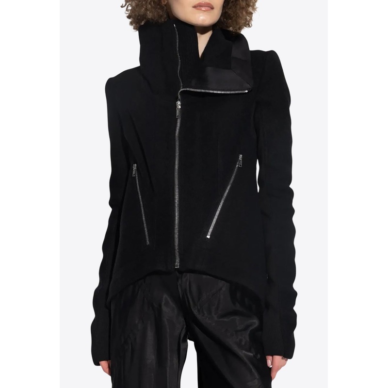 Naska Zip-Up Biker Jacket