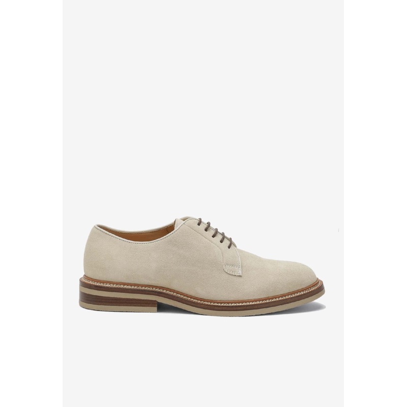 Panama Suede Derby Shoes