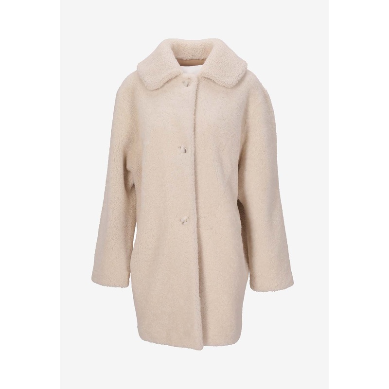 Single-Breasted Fur Coat