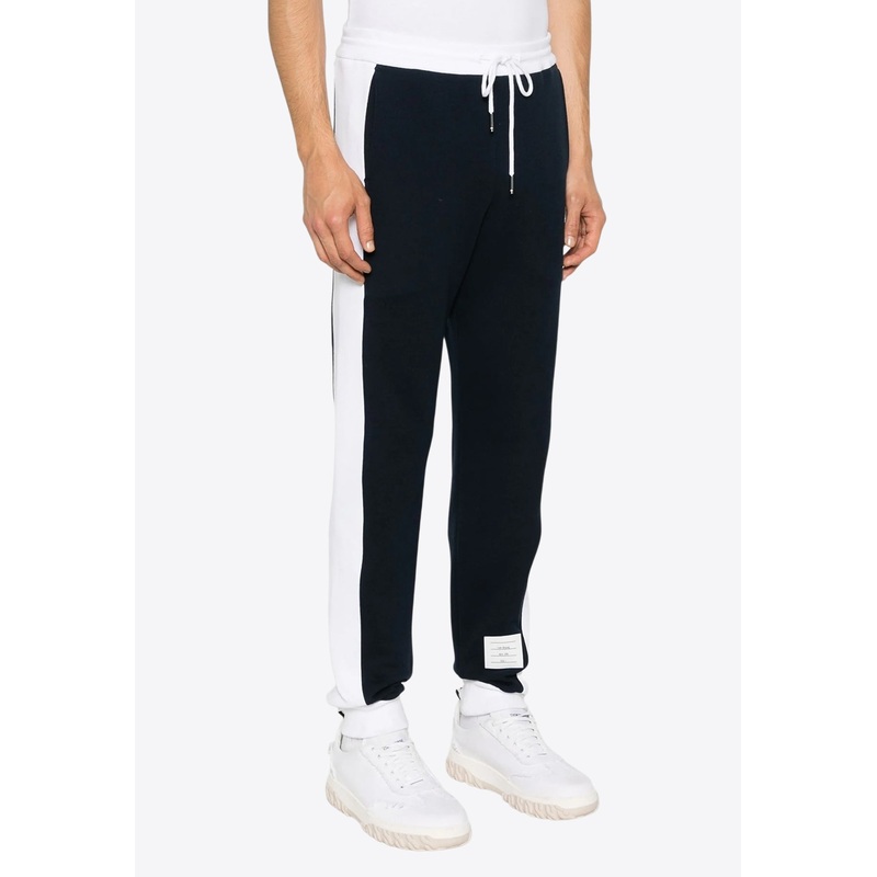 4-bar Stripes Mid-Rise Track Pants