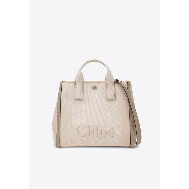 Carry Canvas Logo Tote Bag