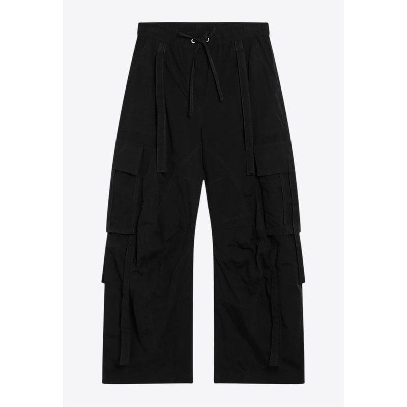 Crumpled Cargo Pants