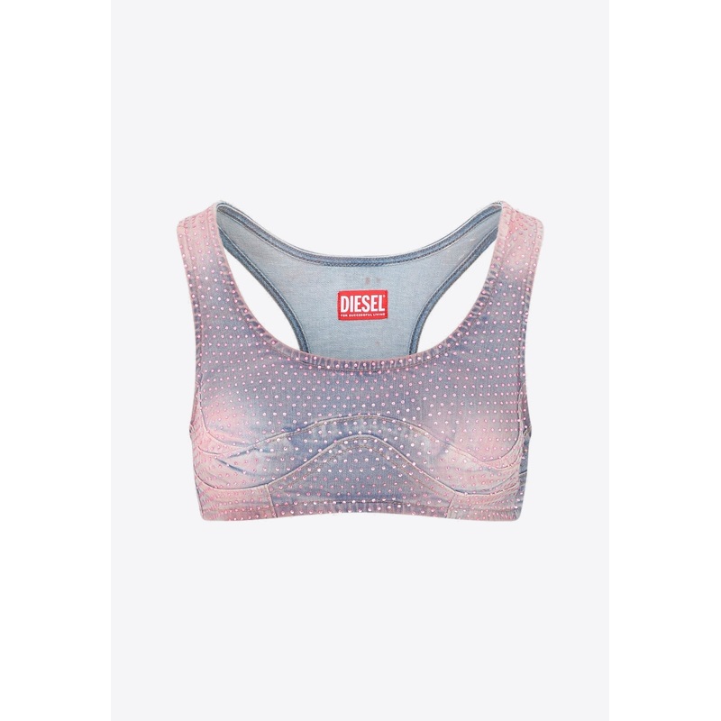 De-Toppy-FSD Denim Cropped Top