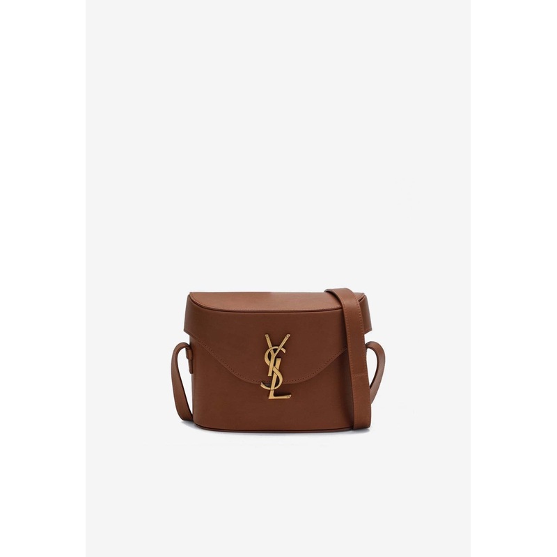 June Box Leather Crossbody Bag