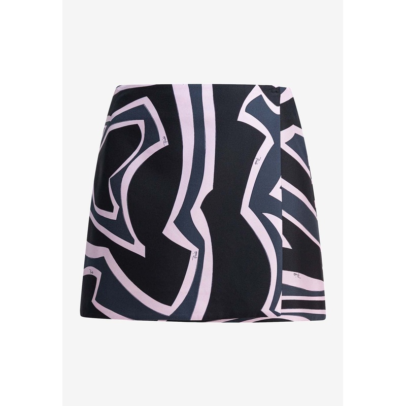Labirinto Print Mini Skirt