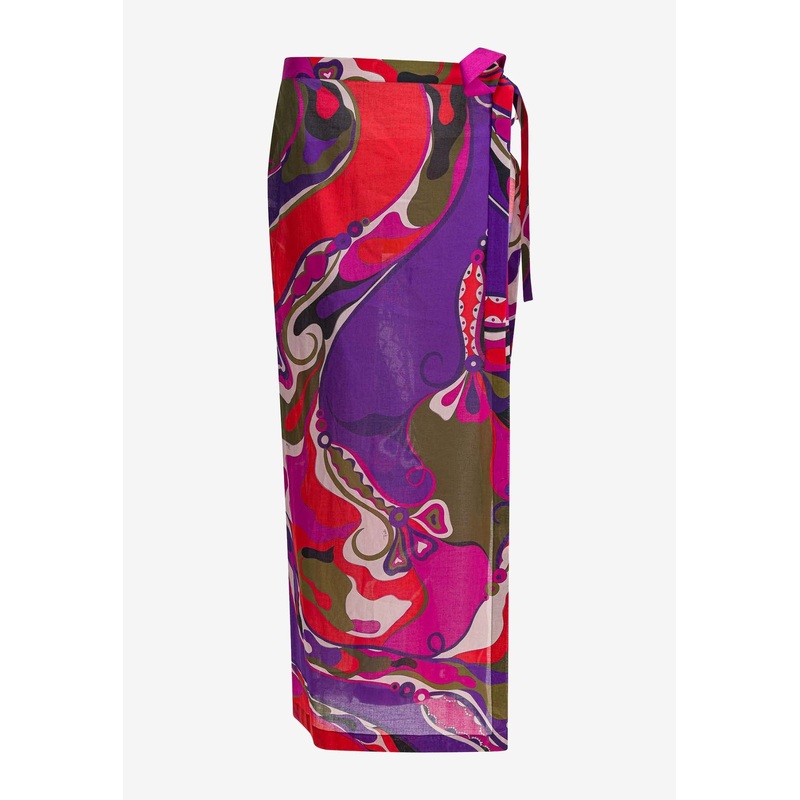 Orchidee Print Sarong