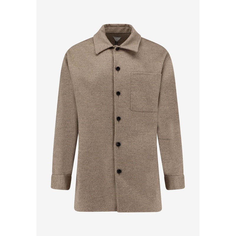 Wool and Cashmere Overshirt