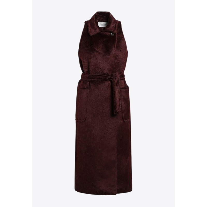 Abozzi Double-Breasted Sleeveless Coat