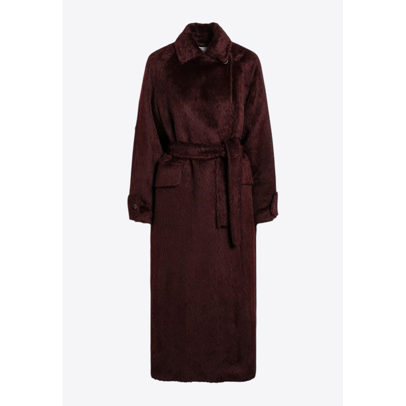 Albata Double-Breasted Wool-Blend Coat
