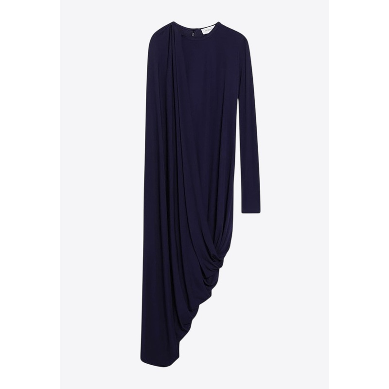 Ariete Draped Asymmetric Dress