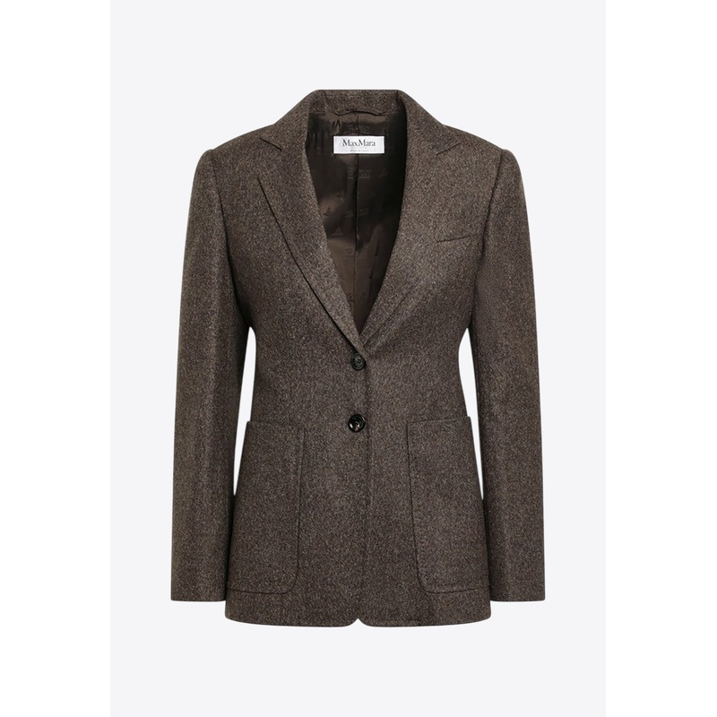 Bermuda Single-Breasted Wool Blazer