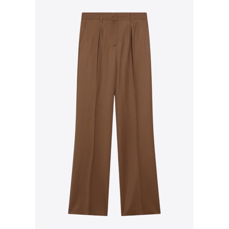 Canes Wool Gabardine Pants