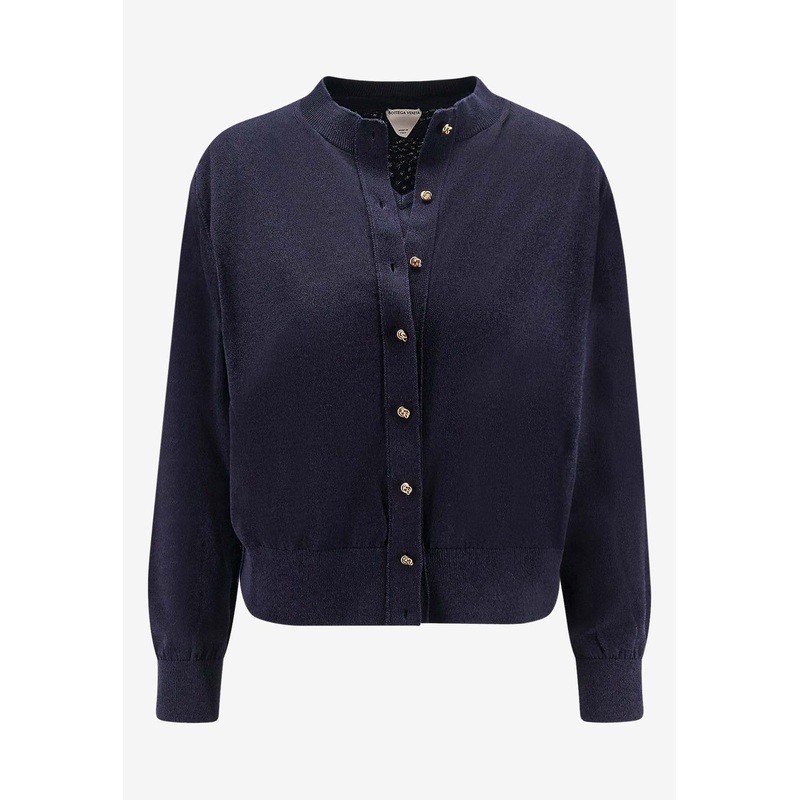 Cardigan and Sleeveless Knit Vest Twin Set