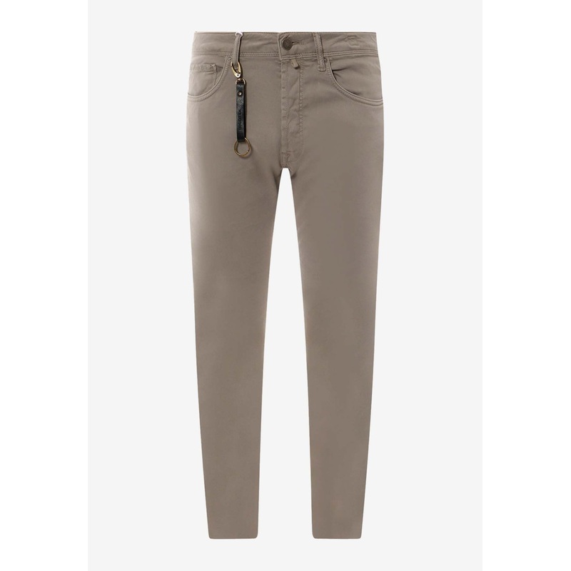 Embossed Logo Slim Pants