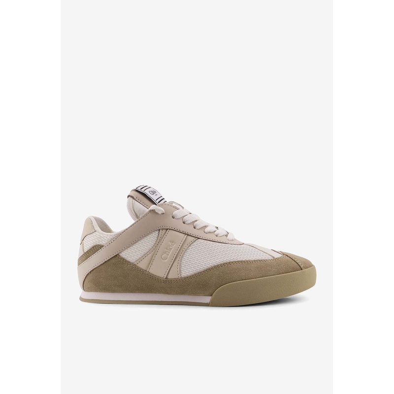 Kick Leather and Suede Sneakers