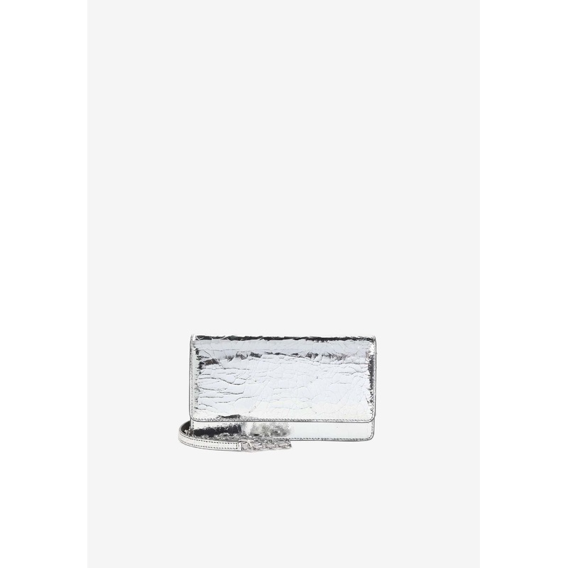 Leather Fold Over Bag