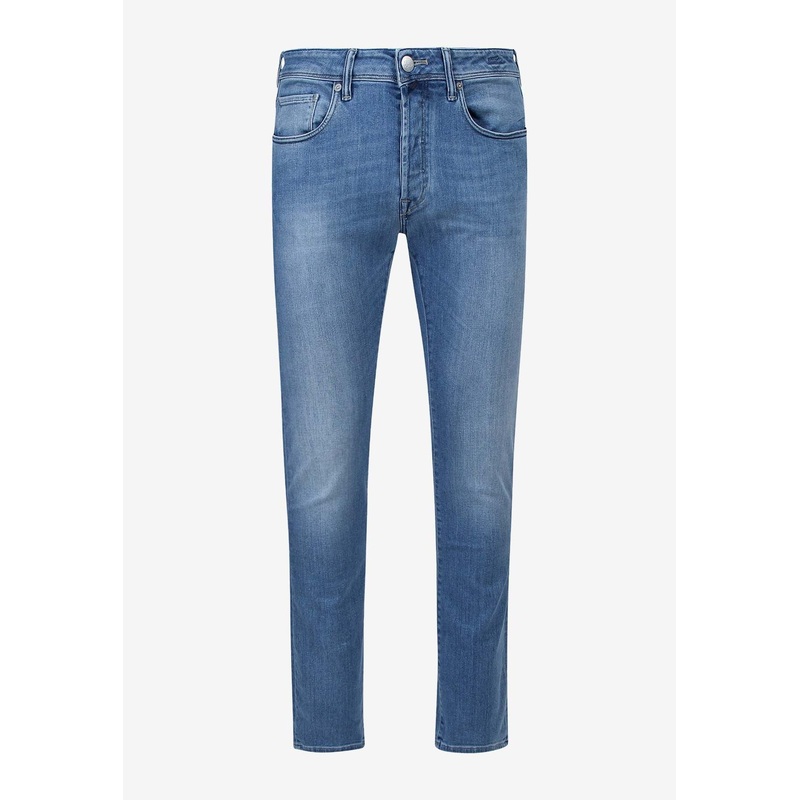 Logo Patch Skinny Jeans