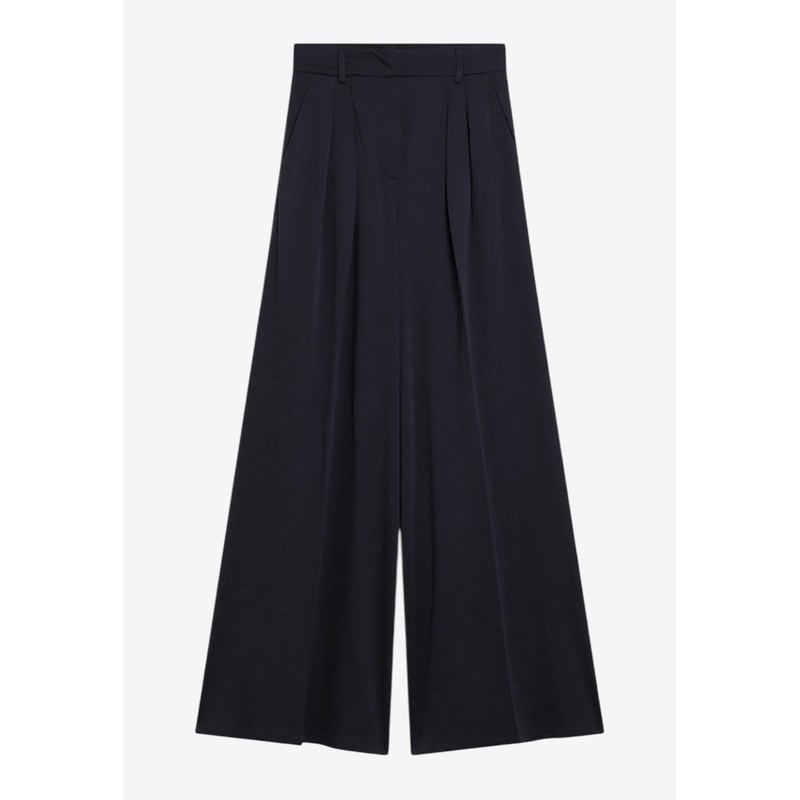 Natale Wool Wide-Leg Pants