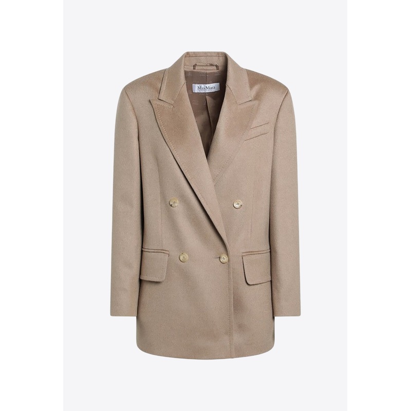 Olimpia Double-Breasted Wool Blazer