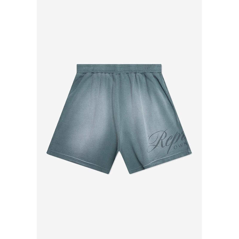 Owner's Club Script Faded Mesh Shorts