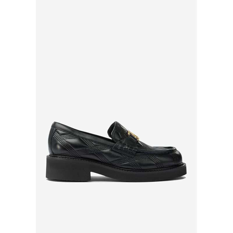 Quiltie 67 Smooth Leather Loafers