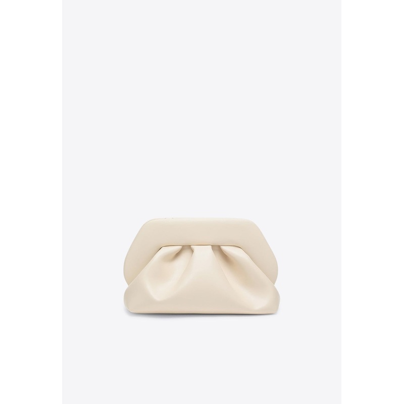 Tia Faux Leather Clutch