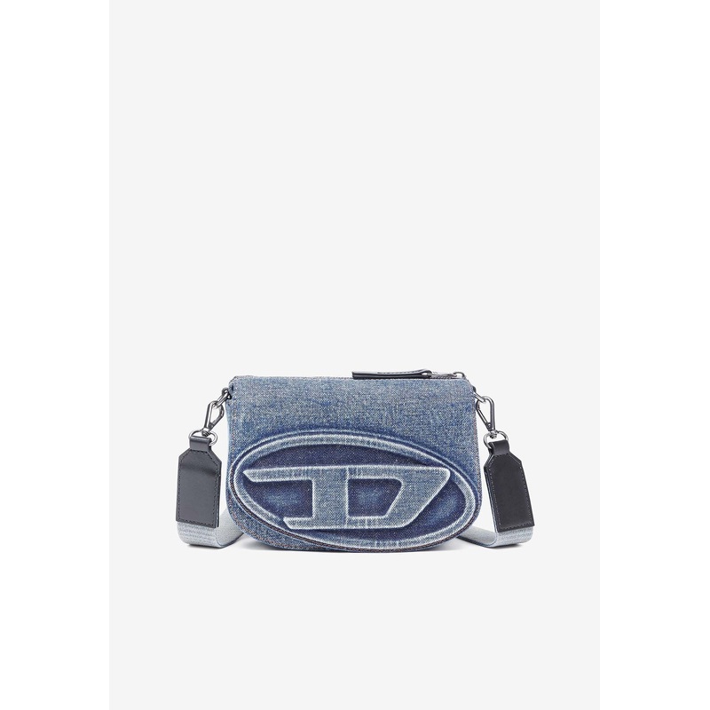 1DR Denim Messenger Bag