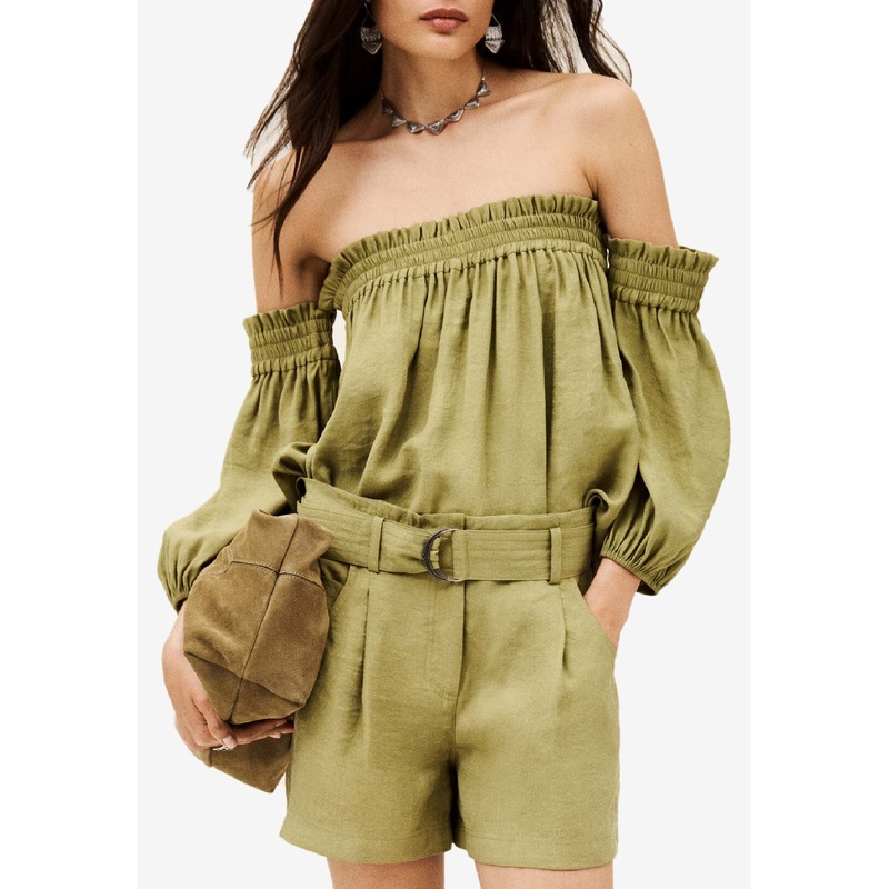 Dalila Elasticated Bustier Top