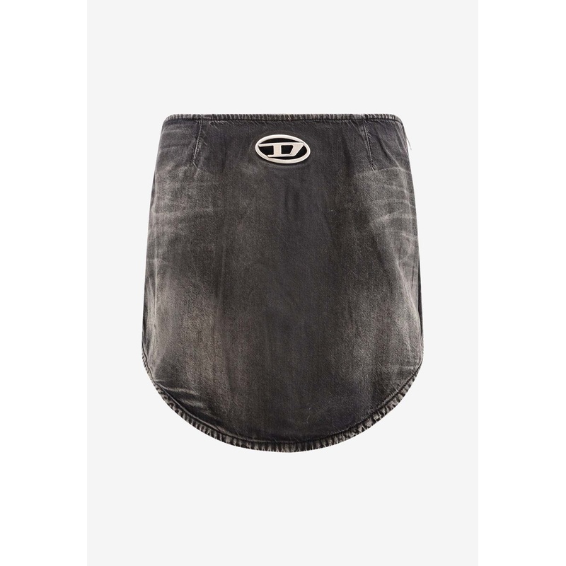 De-Vany Mini Denim Skirt