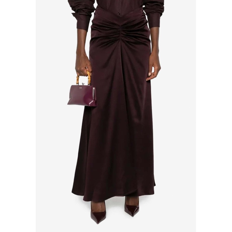 Elis Gathered Maxi Skirt