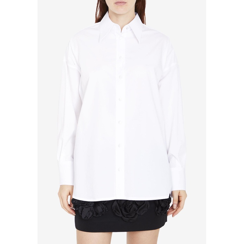 Essential Poplin Long-Sleeved Shirt