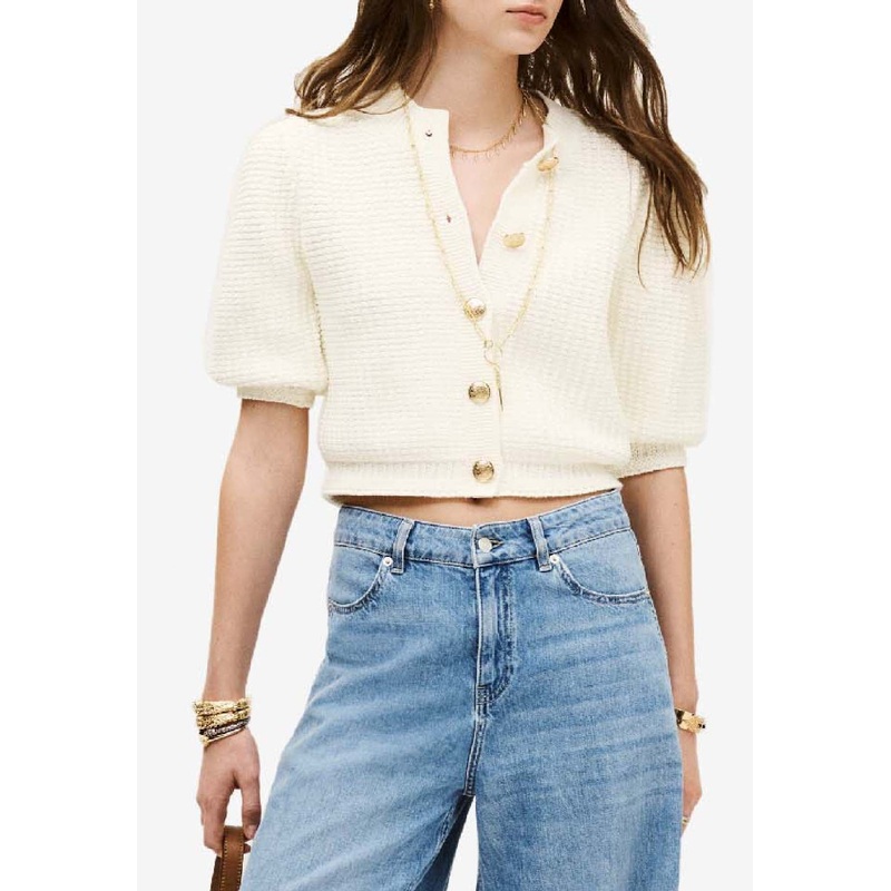Garance Cropped Knit Top