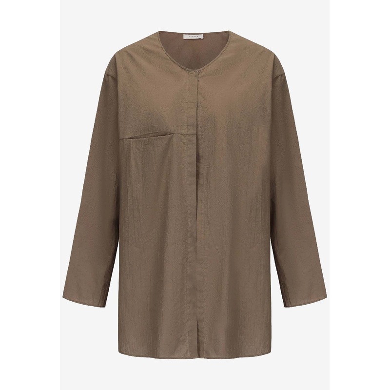 Gili Wrinkled Long-Sleeved Blouse