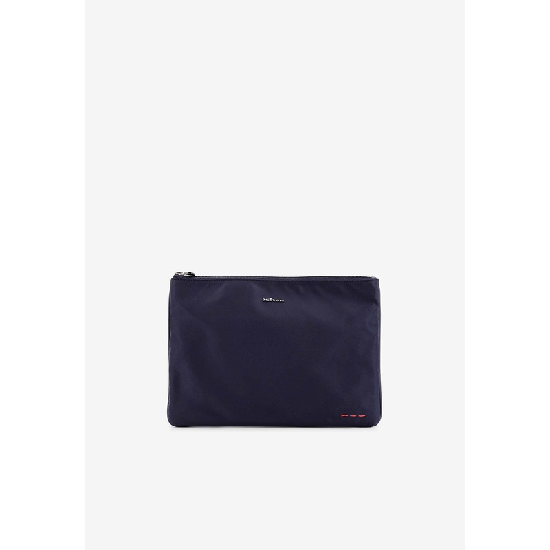 Logo Nylon Clutch