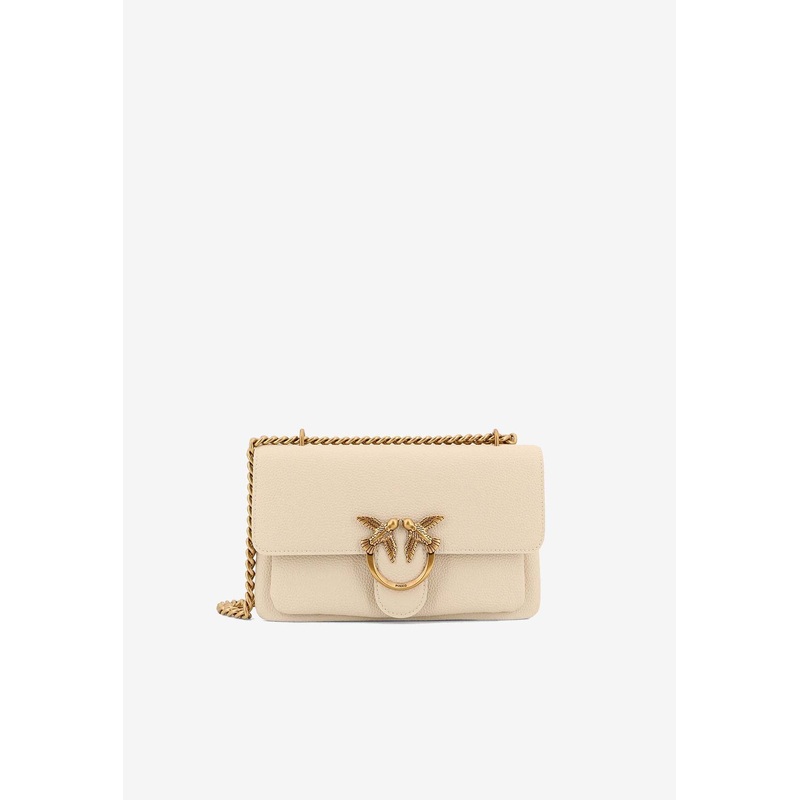 Love Birds Leather Shoulder Bag