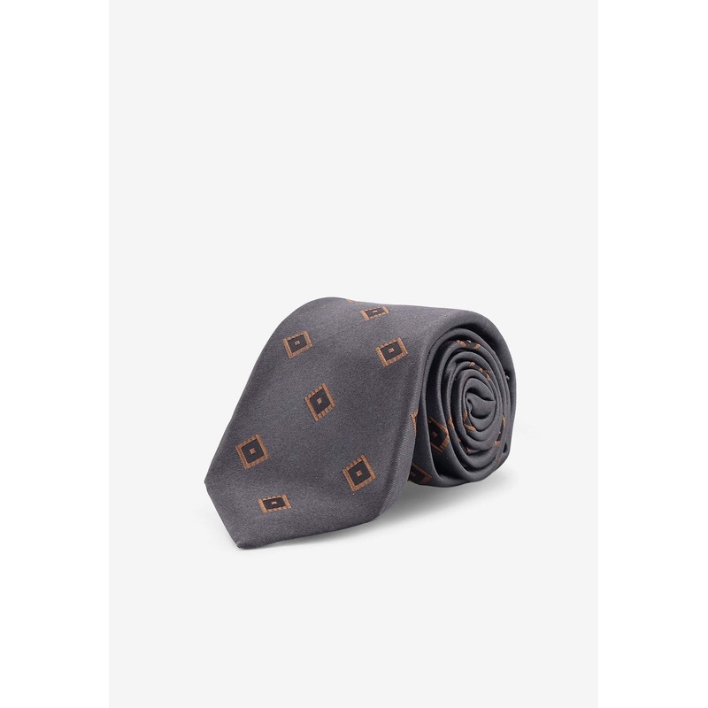 Patterned Silk Tie